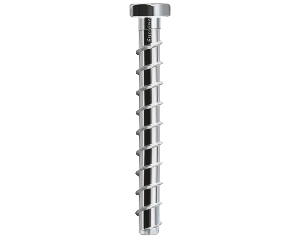 Rock-Betonschraube, Sechskant, Stahl verzinkt